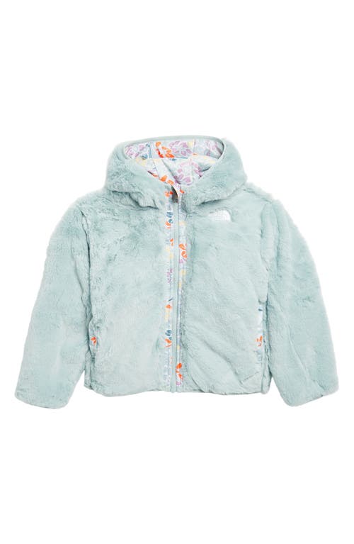 Shop The North Face Kids' Shasta Reversible Hooded Jacket In Muted Pine Folk Floral Tossed