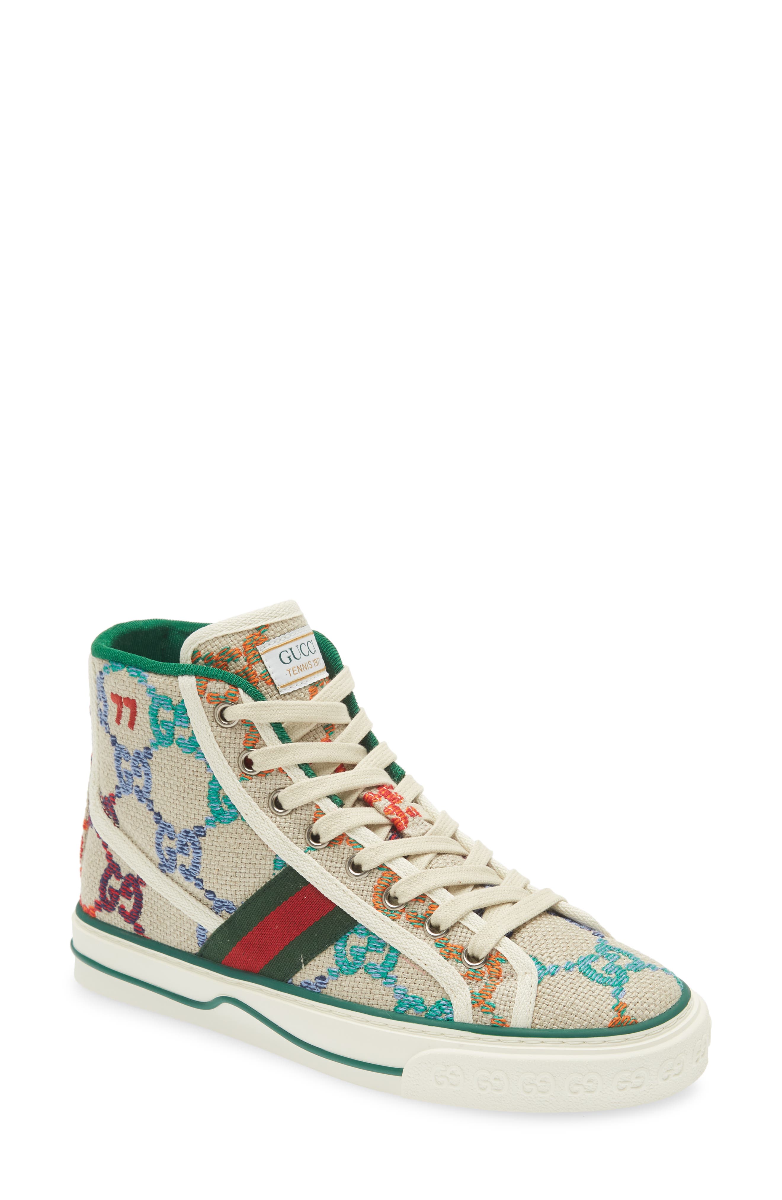 women's gucci tennis 1977 high top sneaker