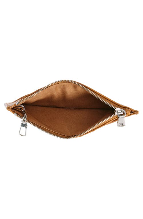 Hobo Linn Leather Wallet In Honey
