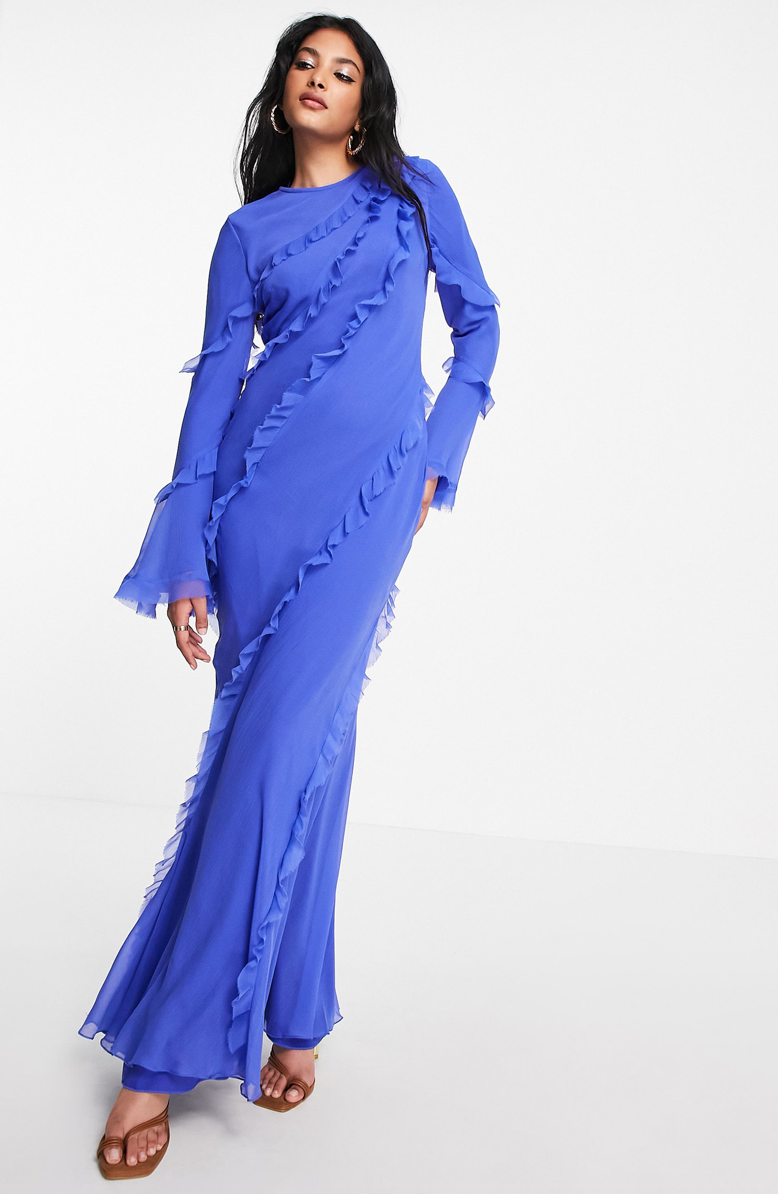 maxi dresses with sleeves | Nordstrom