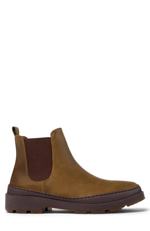 Shop Camper Brutus Trek Waterproof Chelsea Boot In Medium Brown