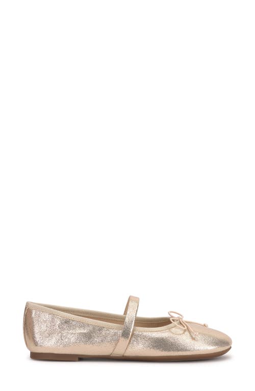 Shop Jessica Simpson Azalina Mary Jane Flat In Champagne