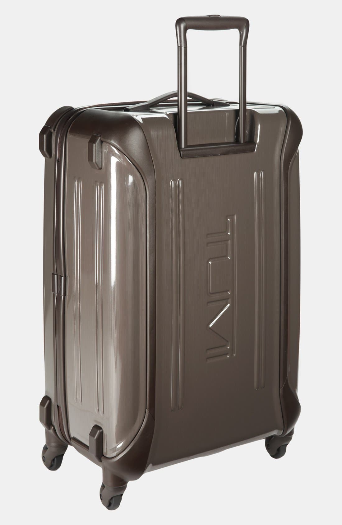 tumi hard shell luggage