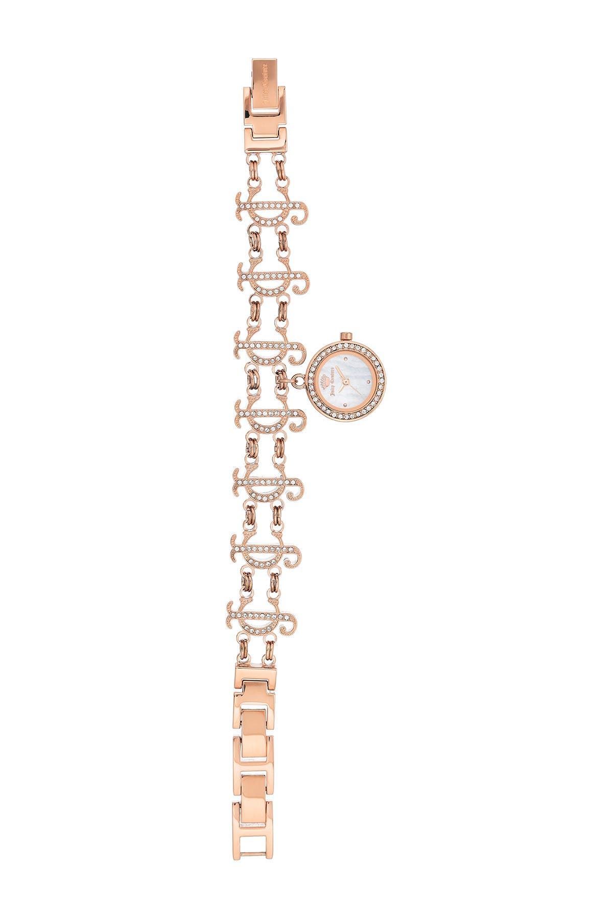 Juicy Couture Women S Rose Gold Tone Charm Bracelet Watch 19mm Nordstrom Rack Juicy Couture Women S Rose Gold Tone Charm Bracelet Watch 19mm Nordstrom Rack
