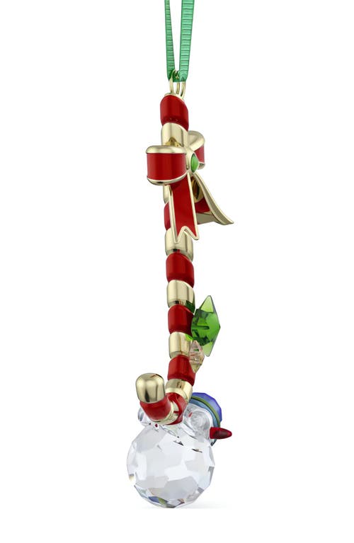 Swarovski Holiday Cheers Dulcis Zuckerstange Ornament In Multicolored