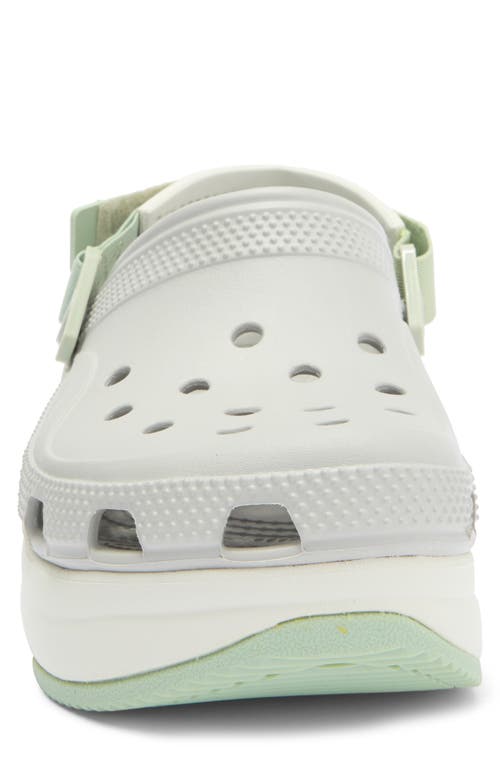 CROCS CROCS HIKER XSCAPE MARBLED PLATFORM SLINGBACK CLOG