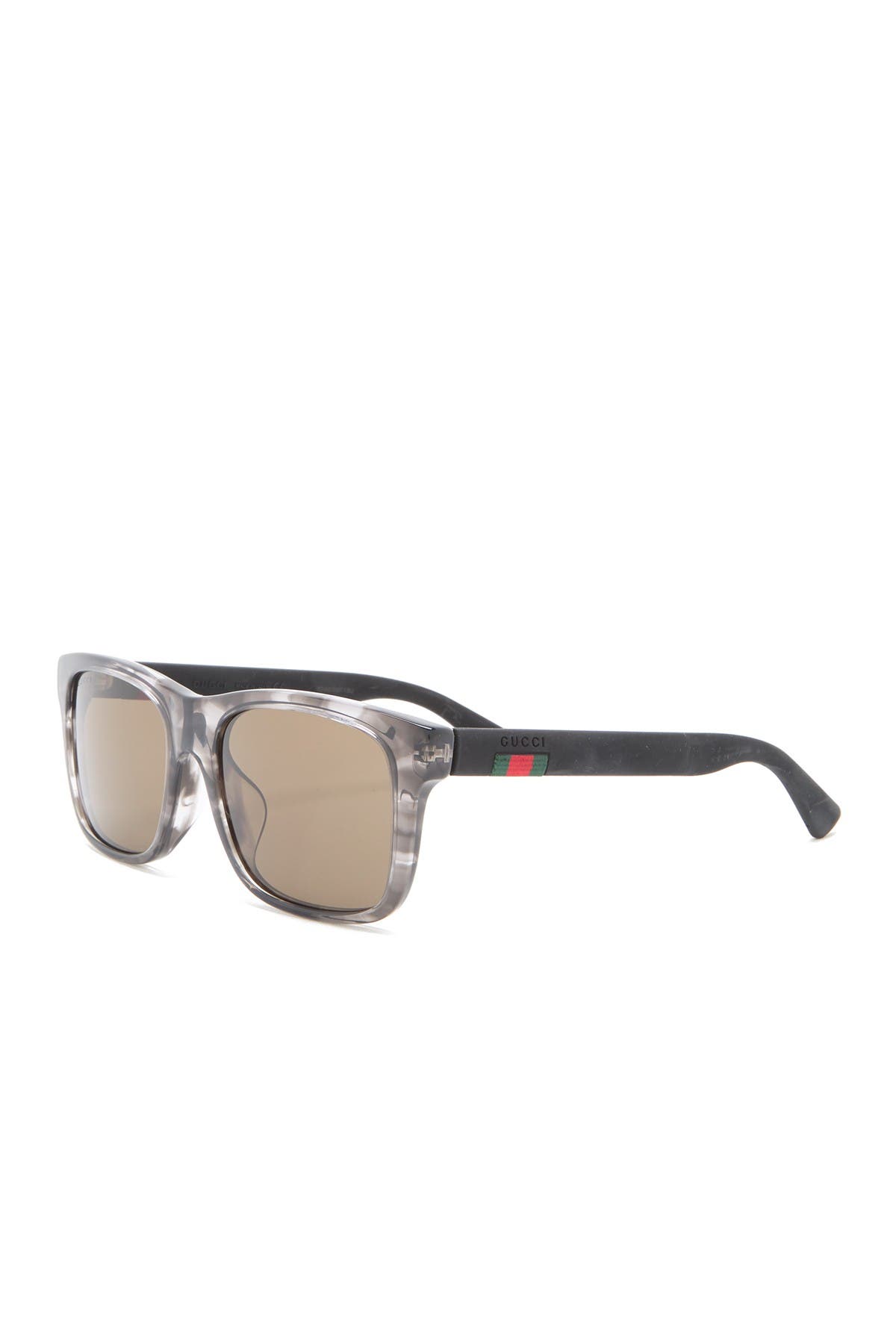 gucci 54mm rectangle sunglasses