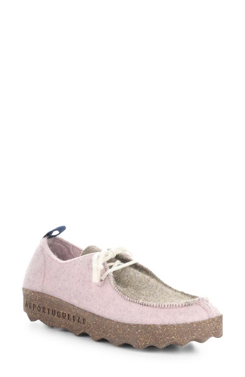 Chat Sneaker in Marble Pink/Taupe Tweed/Felt
