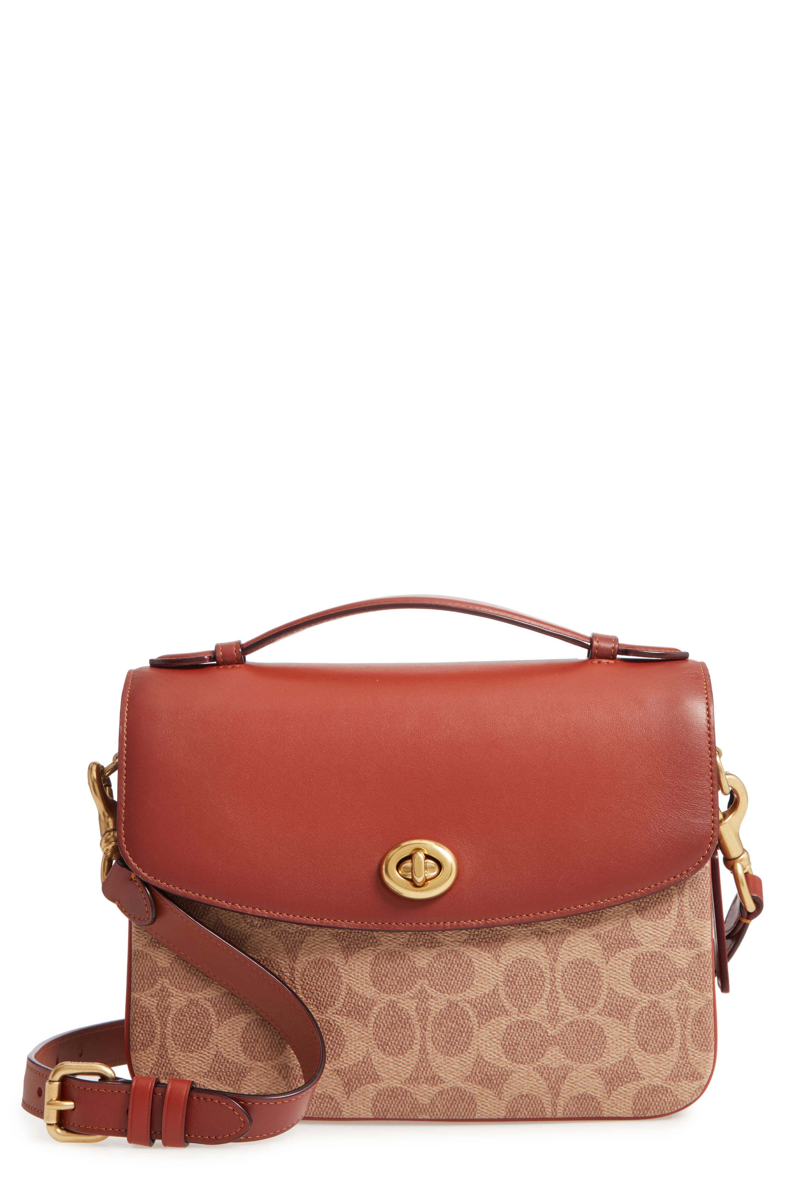 coach signature canvas crossbody