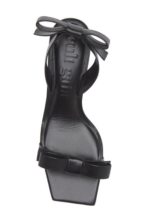 Shop Cult Gaia Tyla Slingback Kitten Heel Sandal In Black