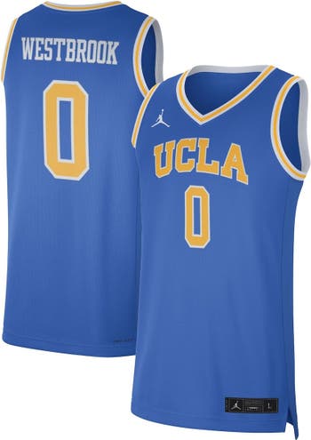Men's Jordan Brand Russell Westbrook Blue UCLA Bruins Limited Basketball Jersey Size: Small