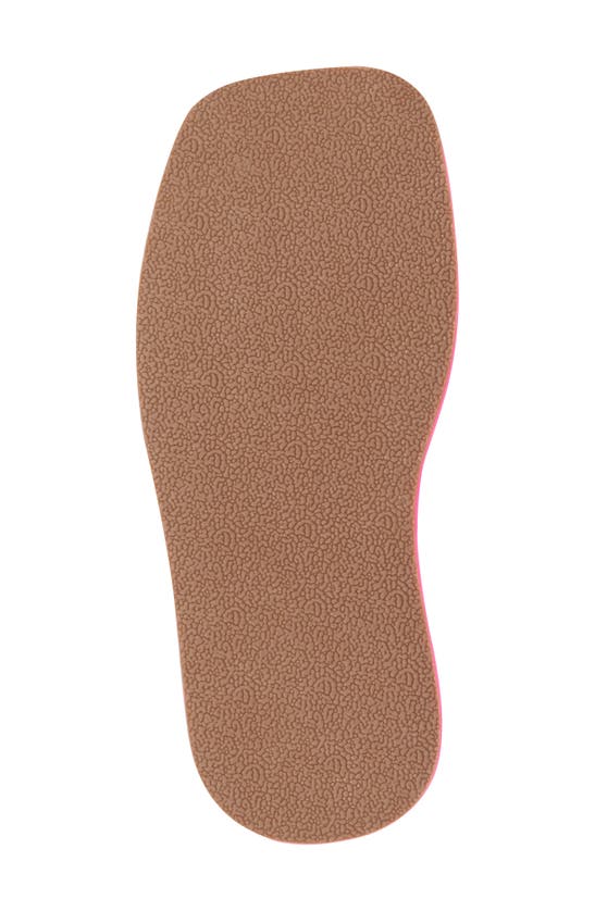 Olivia Miller Uproar Platform Slide Sandal In Neon Pink