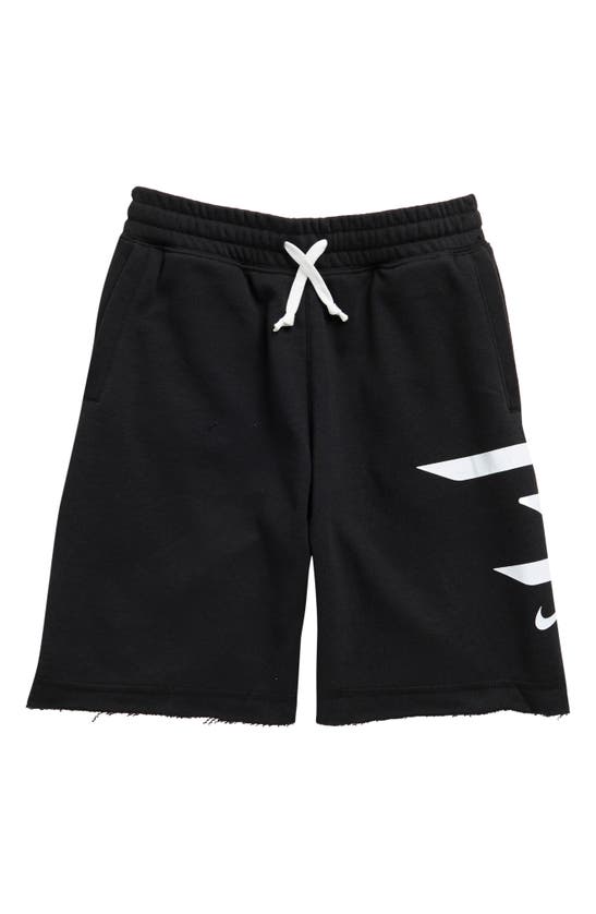 3 Brand Kids' Dip Shorts In Black ModeSens