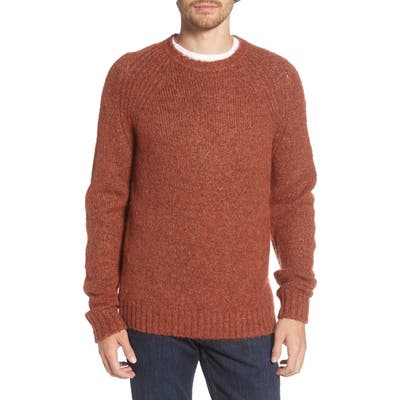 Alex Mill Raglan Crewneck Sweater, Brown