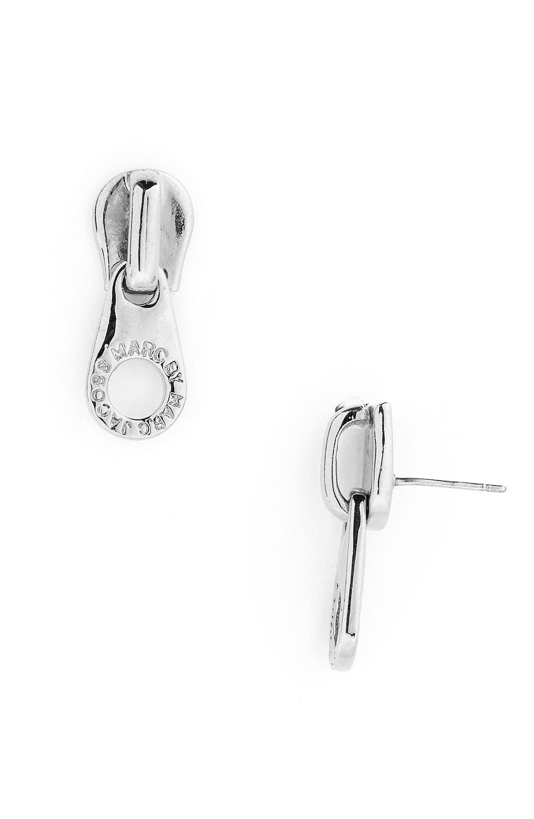 marc jacobs zipper earrings