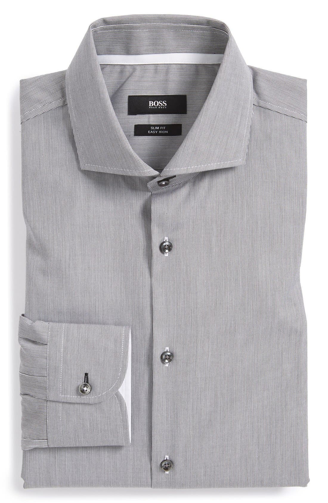 boss easy iron slim fit