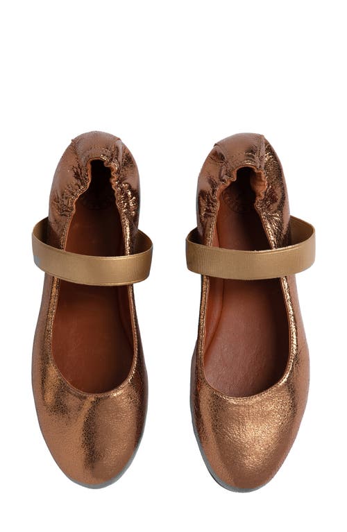 Penelope Chilvers Rock And Roll Mary Jane Flat In Bronze