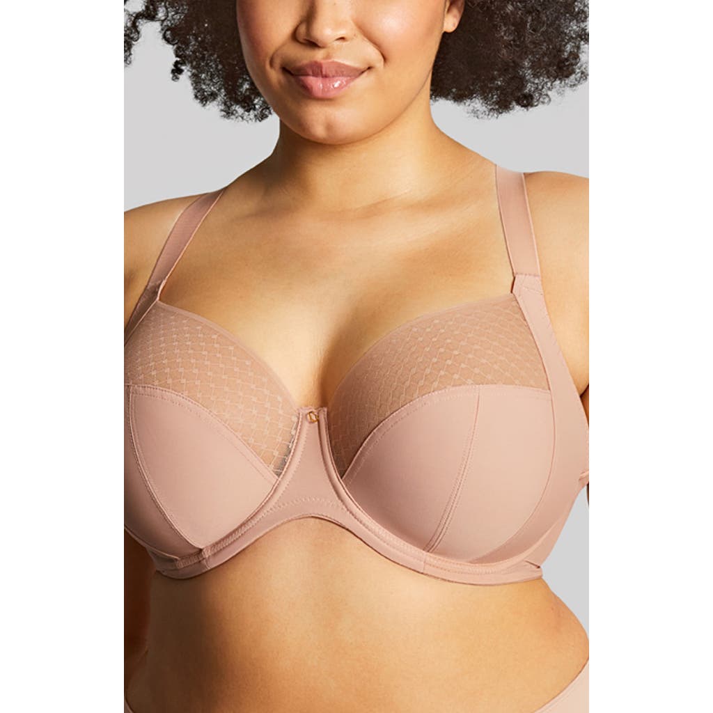 Shop Panache Bliss Underwire Stretch Side Support Bra In Hazel