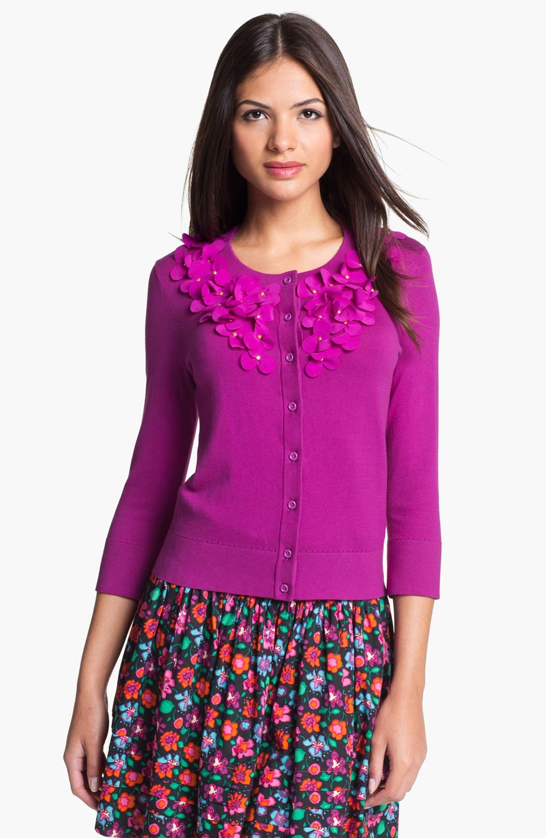 kate spade new york 'kati' appliqué cardigan Nordstrom