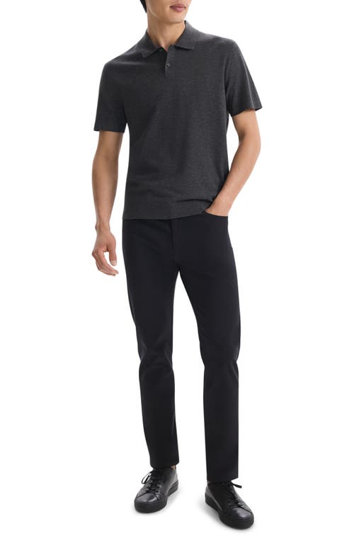 Theory Goris Performance Polo In Pestle Melange