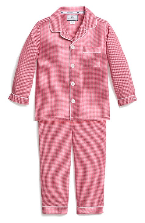 Kids' Mini Gingham Flannel Two Piece Pajamas (Toddler, Little Kid & Big Kid)