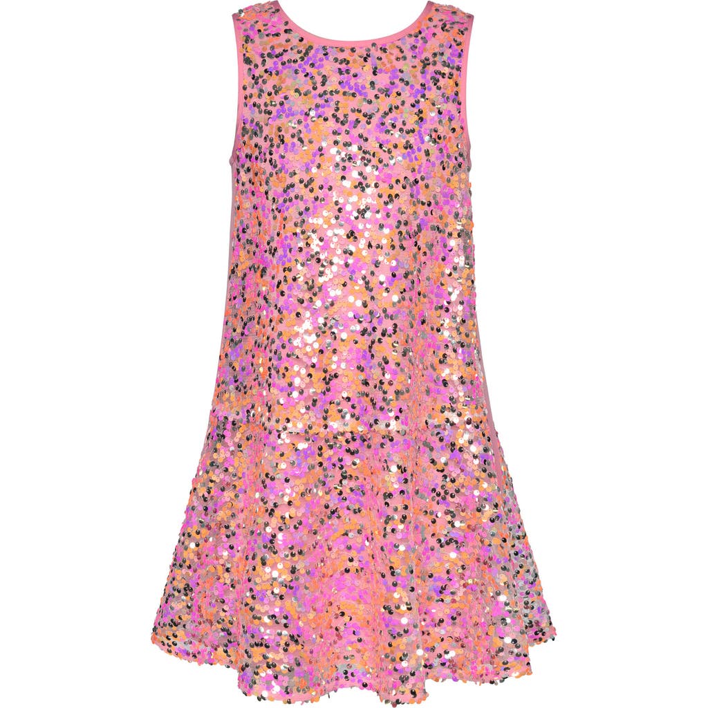 HANNAH BANANA HANNAH BANANA KIDS' SEQUIN RUFFLE DRESS