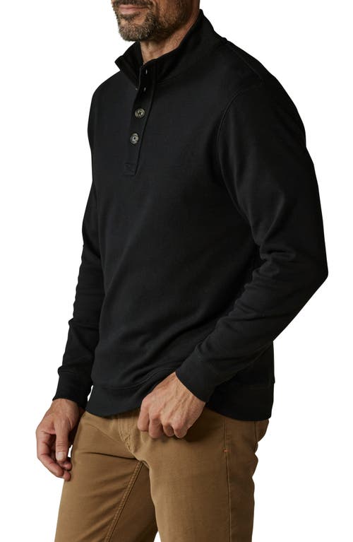 The Normal Brand Puremeso Mock Neck Top In Black