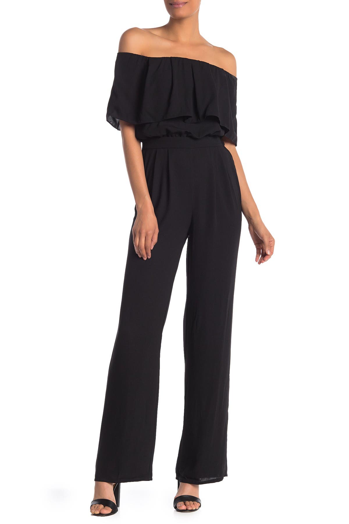 nordstrom rack black jumpsuit