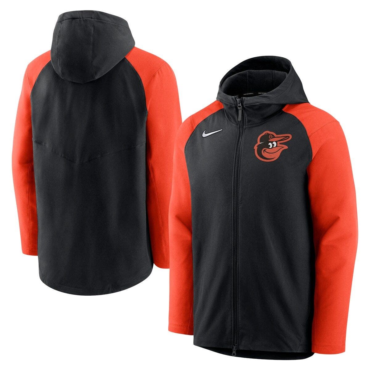 Nike Men's Nike Black/Orange Baltimore Orioles Authentic Collection ...