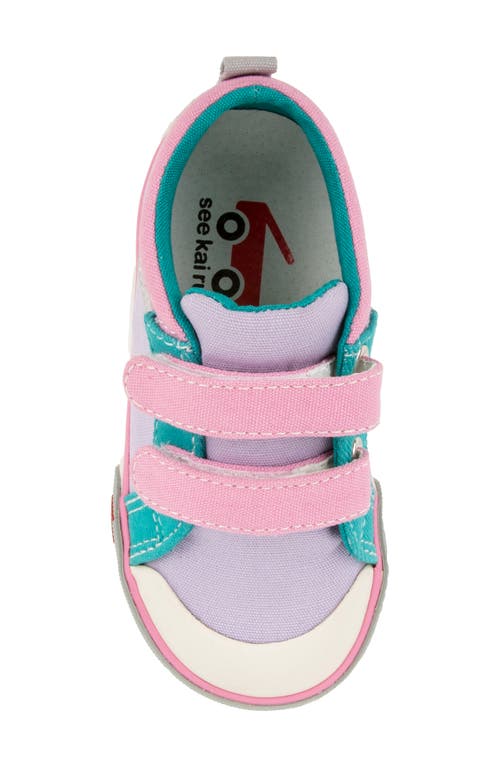 Shop See Kai Run Robyne Sneaker In Lavender/pink