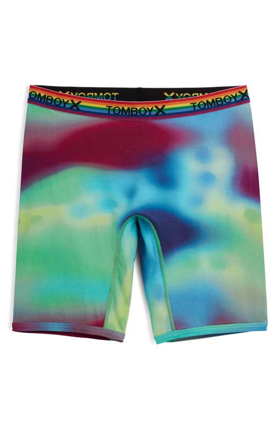Tomboyx Stretch Modal 9-inch Boxer Briefs In Under The Microscope