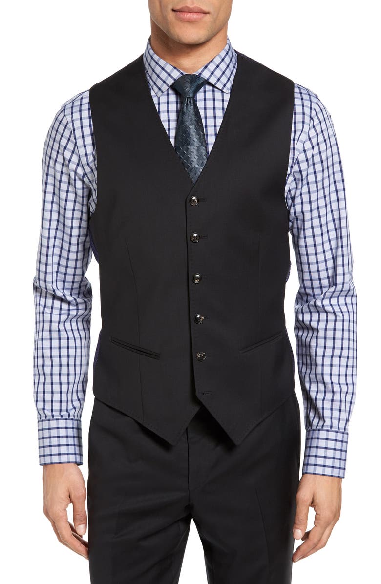 Ted Baker London Jones Trim Fit Wool Vest | Nordstrom