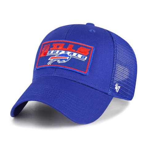 Youth '47 Royal Buffalo Bills Levee MVP Trucker Adjustable Hat