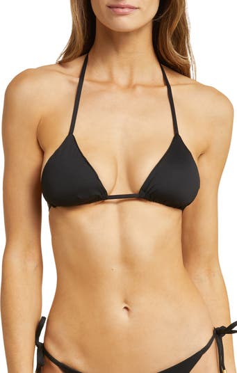 Gia Bikini Top - Black on Black