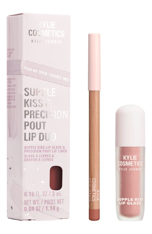 Kylie Cosmetics Supple Kiss & Precision Pout Lip Duo $36 Value In Siren/sweet Nothings