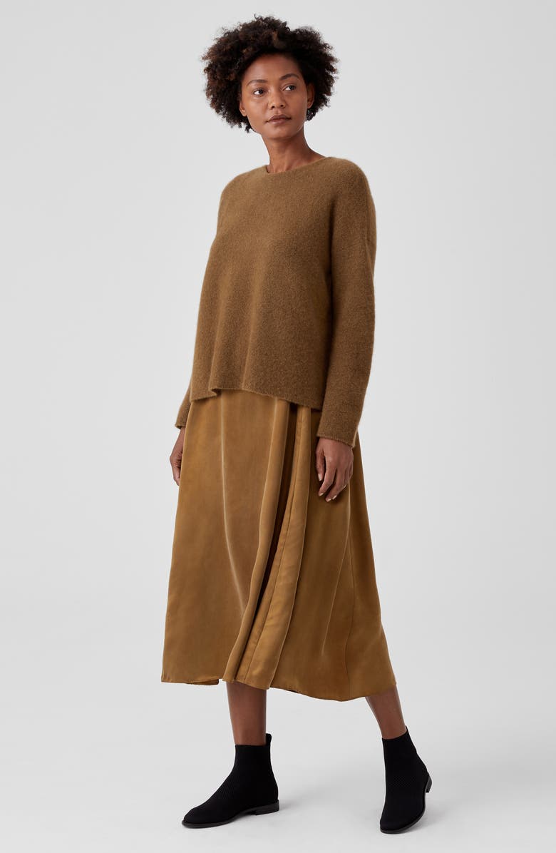 Eileen Fisher Crewneck Sweater, Alternate, color, 