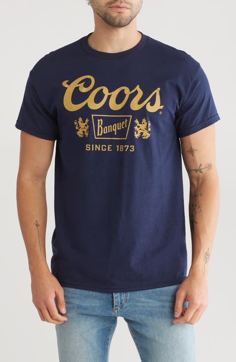 Coors Banquet 73' Cotton Graphic T-Shirt