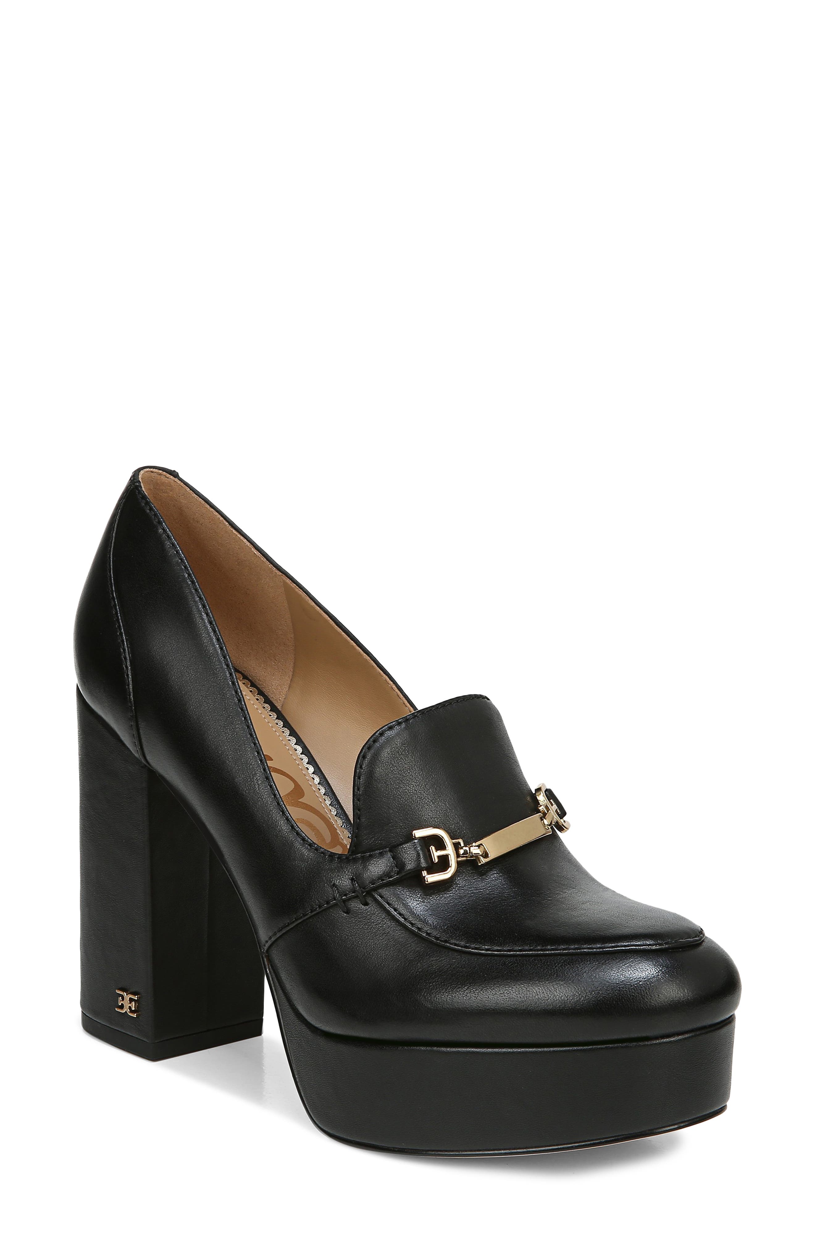 Buy > black heel loafers womens > in stock