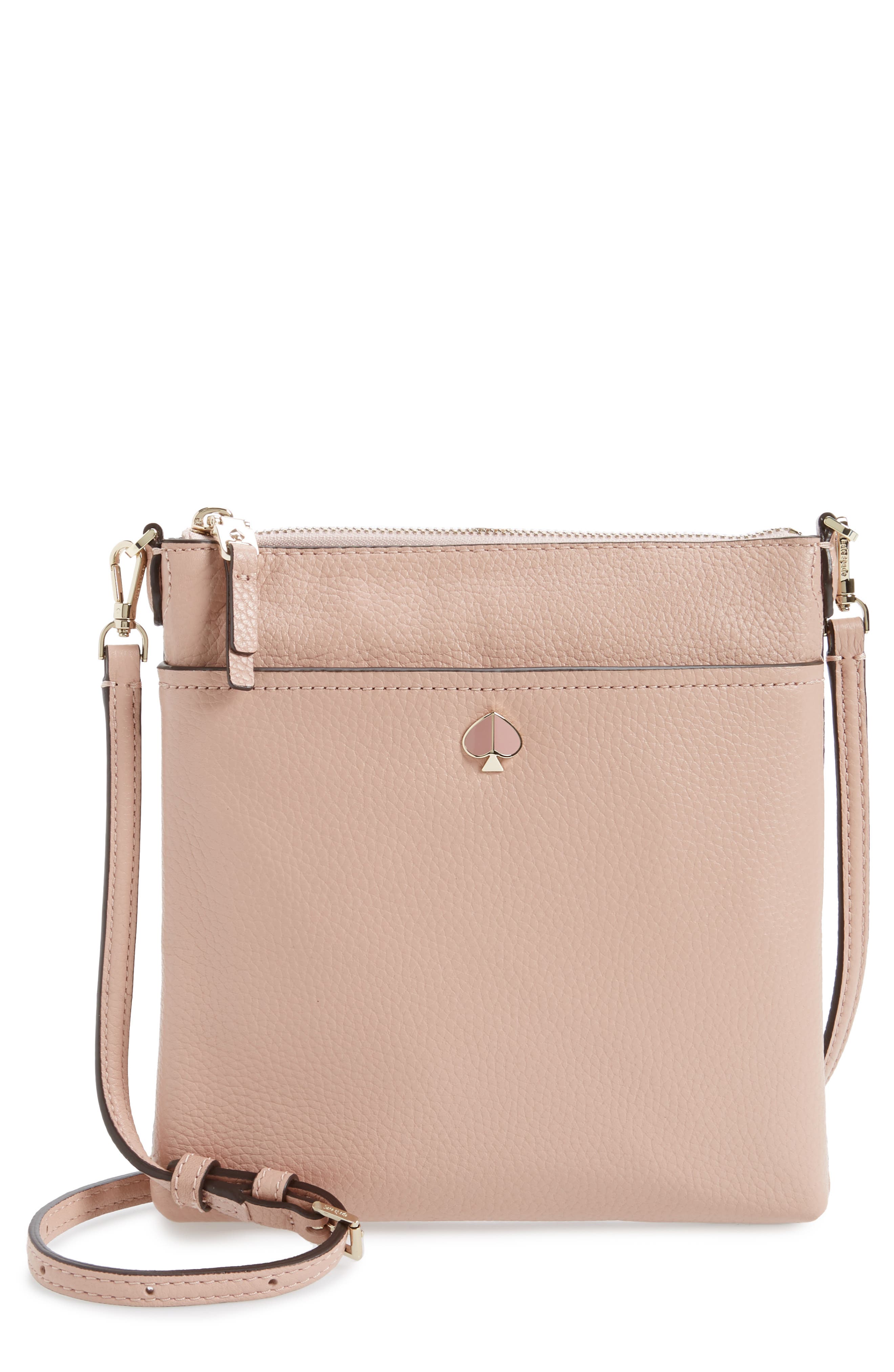 Kate Spade New York Small Polly Leather Crossbody Bag Nordstrom   5abd1ca4 7eca 48bf A12e 5c00b15980a7 