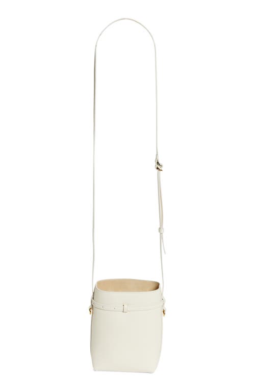 Shop Givenchy Voyou Leather Pouch Crossbody Bag In Ivory