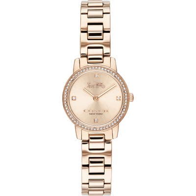 Coach Audrey Pave Bracelet Watch, 22Mm