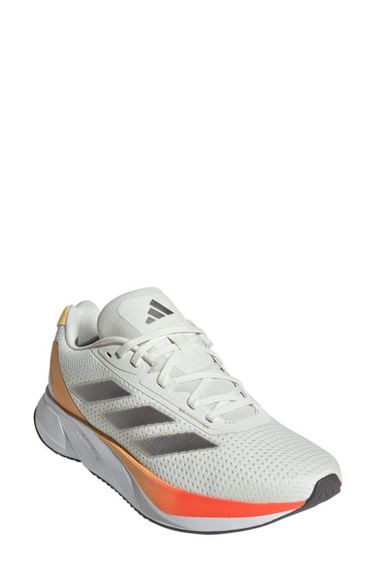 Adidas Originals Duramo Sl Running Shoe In Ivory/ Iron Met./ Spark