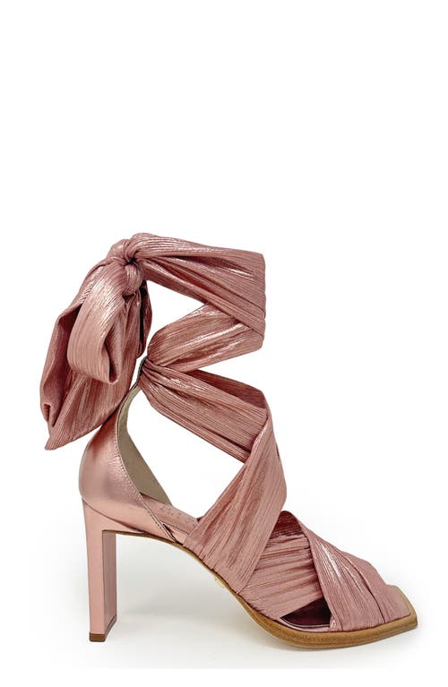 Shop Daniella Shevel Poet Pump In Metallic Rust/copper