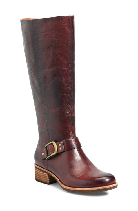 Burgundy Knee High Boots for Women Nordstrom