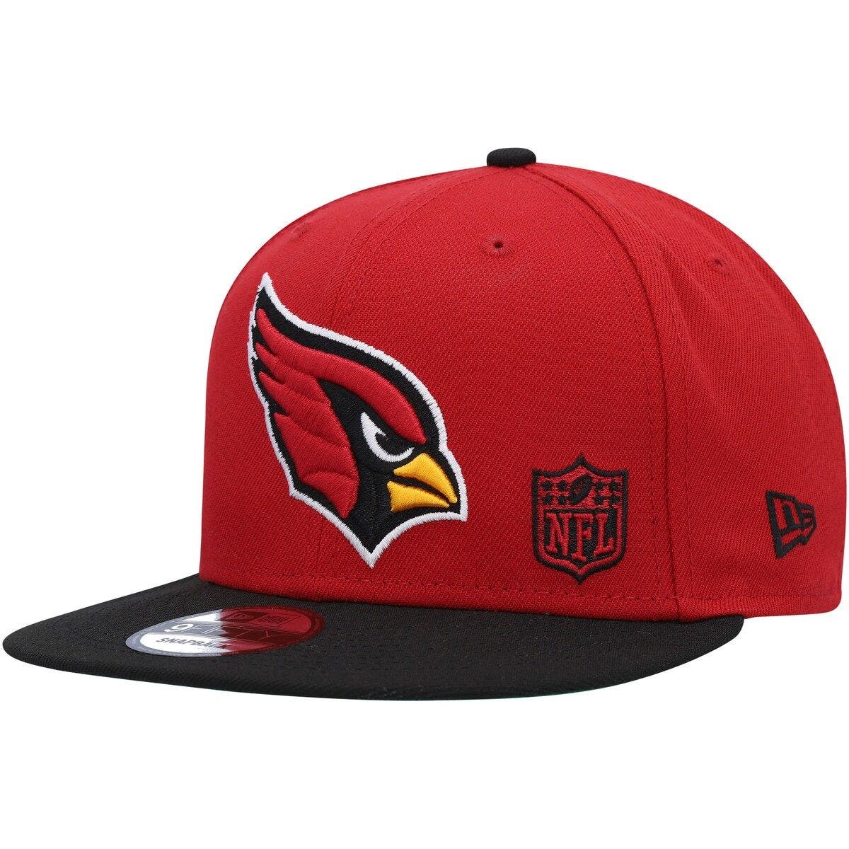 Casquette Snapback Arizona Cardinals New Era 9Fifty - Logo Triple Rouge, Taille Unique, NFL