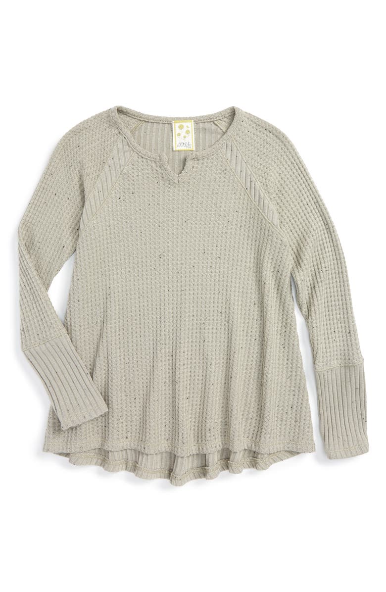 Kiddo Waffle Knit Tee (Big Girls) Nordstrom