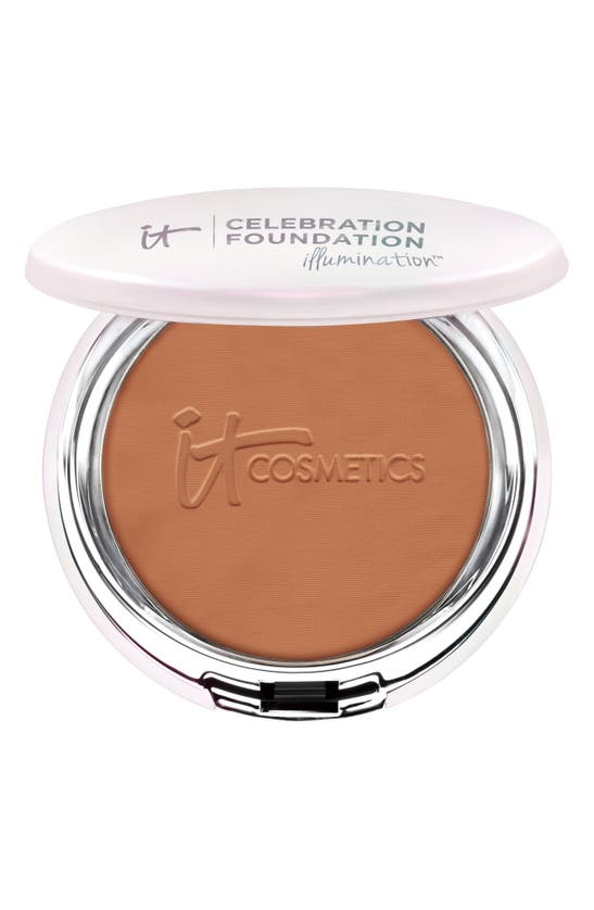 IT COSMETICS IT COSMETICS CELEBRATION FOUNDATION ILLUMINATION™ FULL COVERAGE ANTI-AGING HYDRATING POWDER FOUNDATI