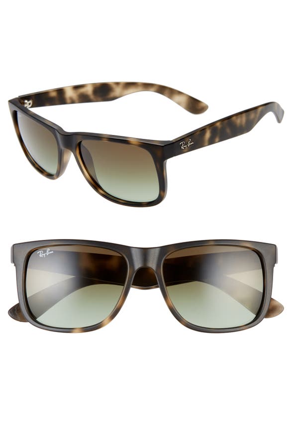 Ray Ban 'justin Classic' 54mm Sunglasses - Matte Grey Havana