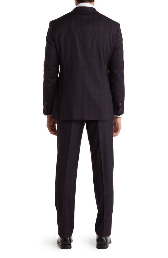 ENGLISH LAUNDRY ENGLISH LAUNDRY TRIM FIT PLAID SUIT