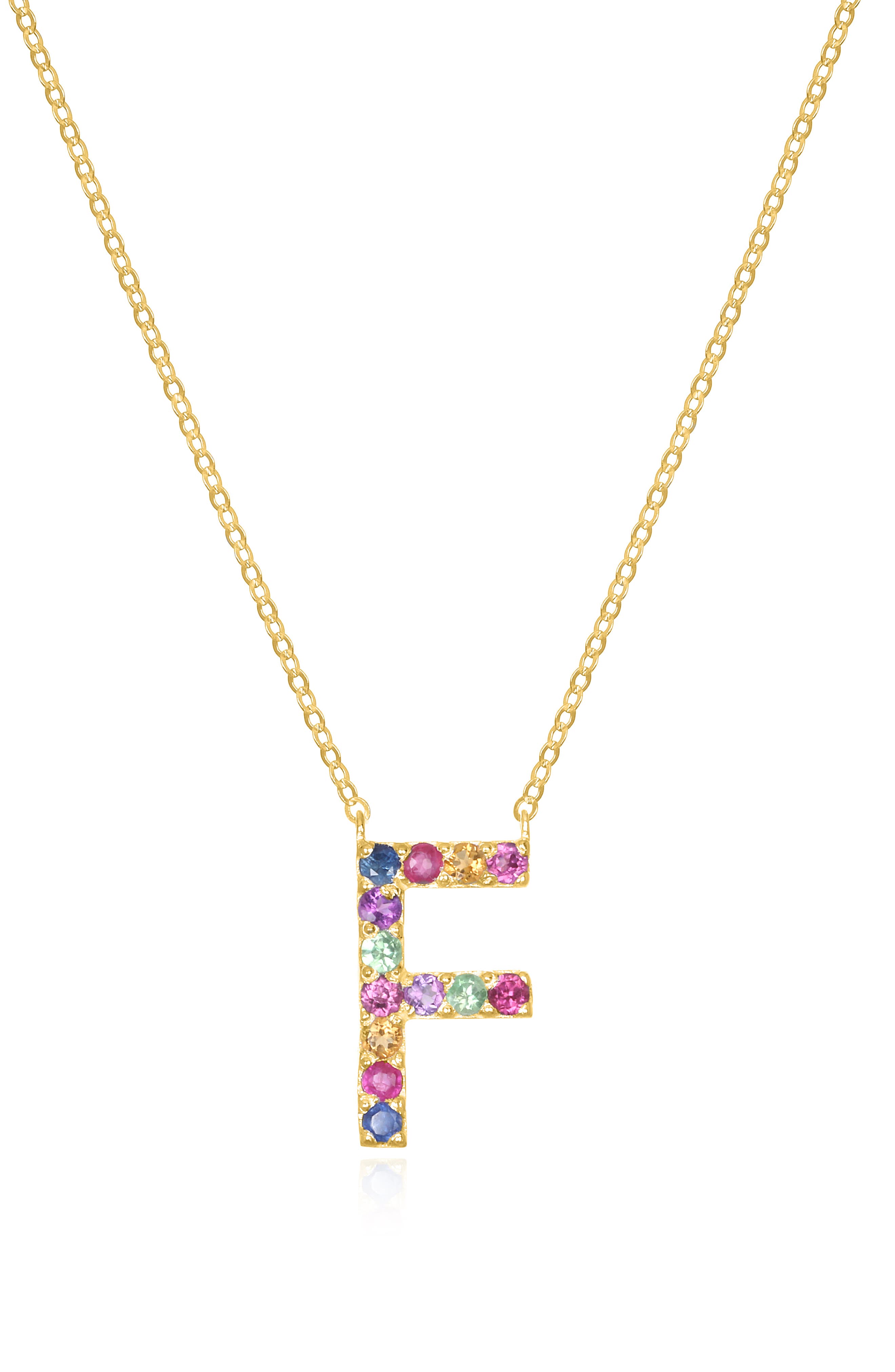 Amelia rose diamond initial on sale necklace